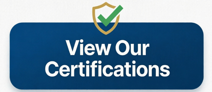 View Our Certifications