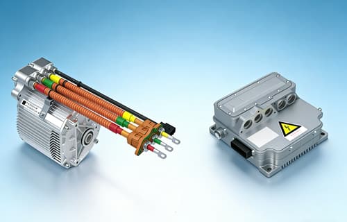 How can variable speed AC motor control reduce NVH and improve EV driving comfort?