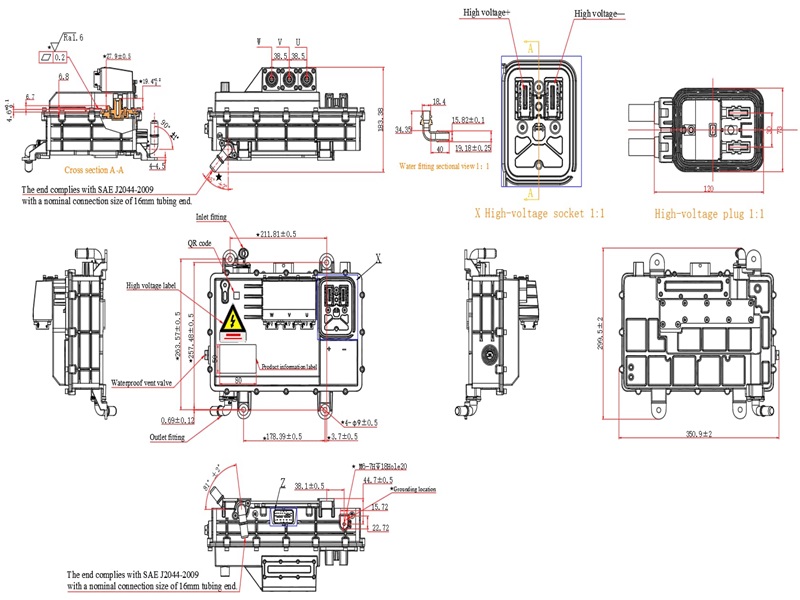 320V EV Motor Controller
