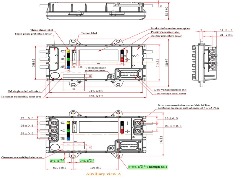 Lightweight Magnesium Alloy EV Motor Controller