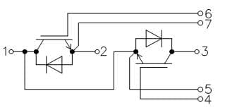half bridge igbt module half bridge igbt module
