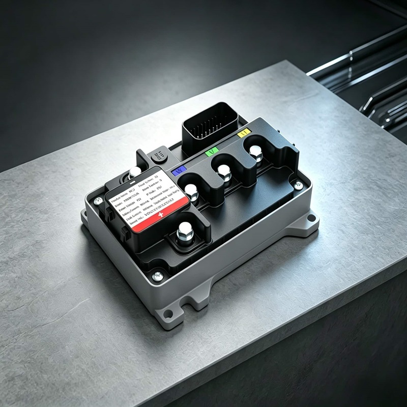 What are the advantages of the brushless motor controller that can be equipped with MOSFET modules compared to other types?