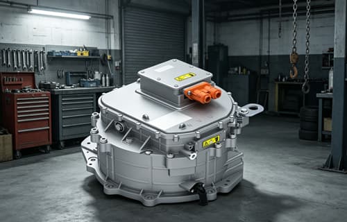 EV dedicated integrated motor controller